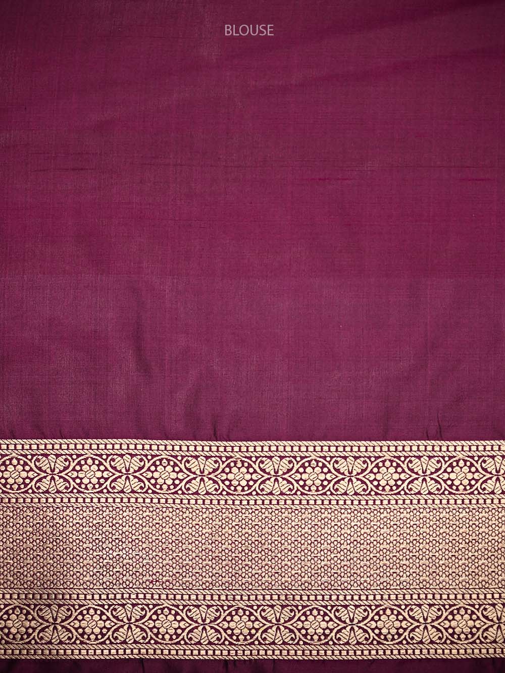 Wine Meenakari Brocade Handloom Banarasi Saree - Sacred Weaves