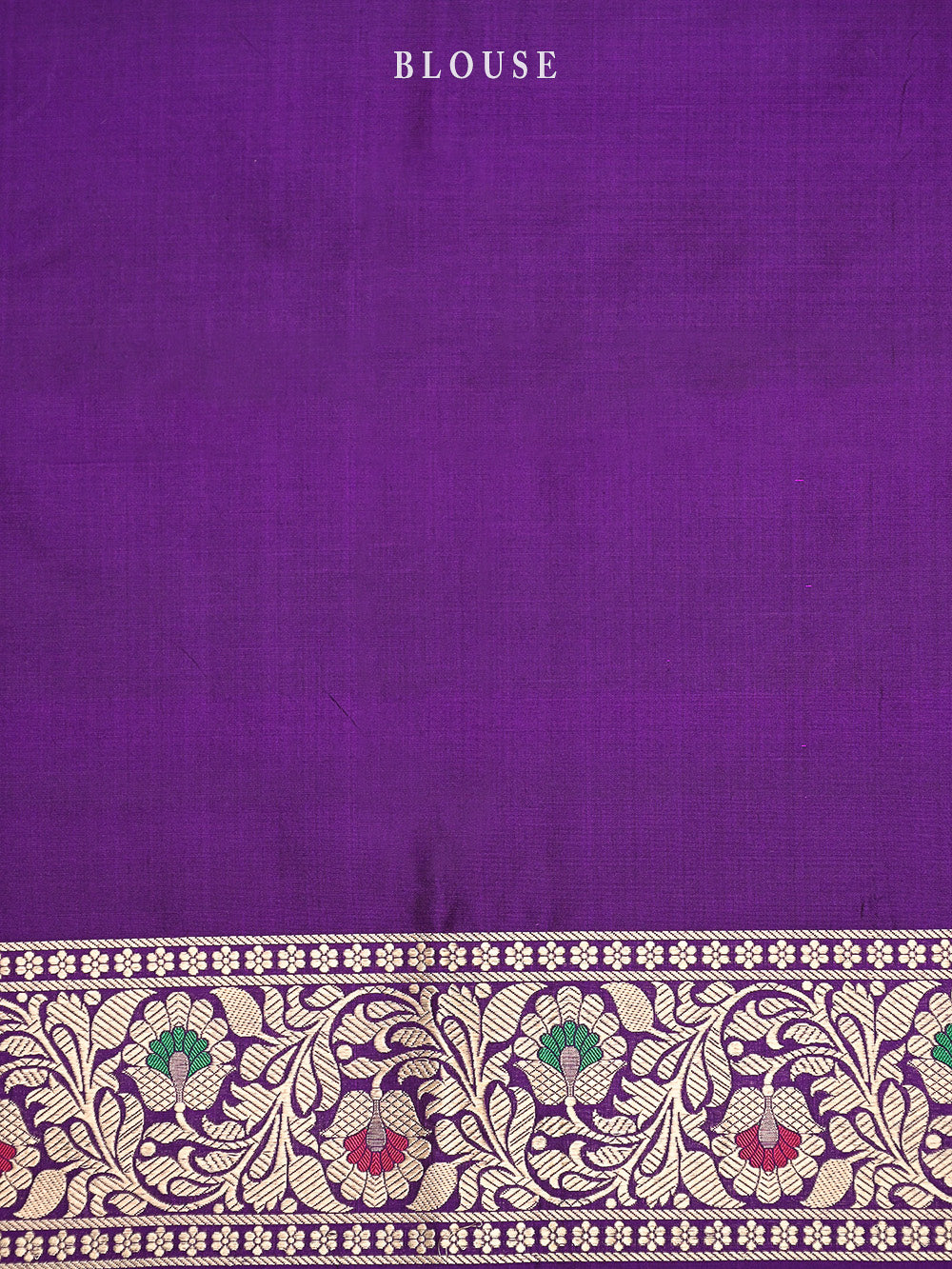 Purple Meenakari Uppada Katan Silk Handloom Banarasi Saree