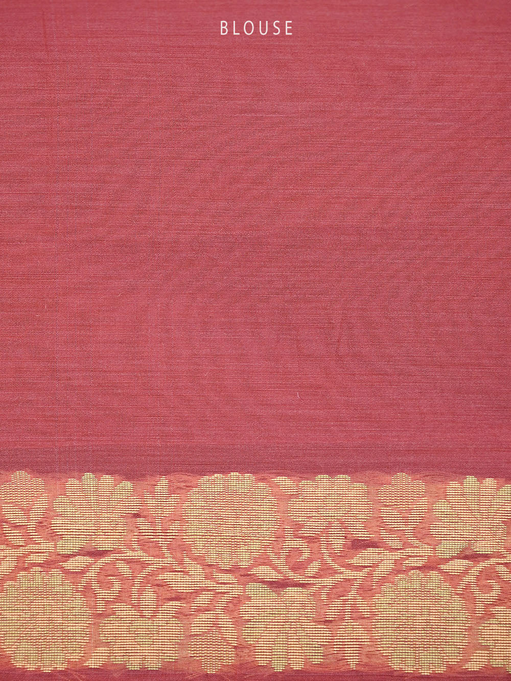Onion Pink Meenakari Jaal Cotton Silk Handloom Banarasi Saree - Sacred Weaves