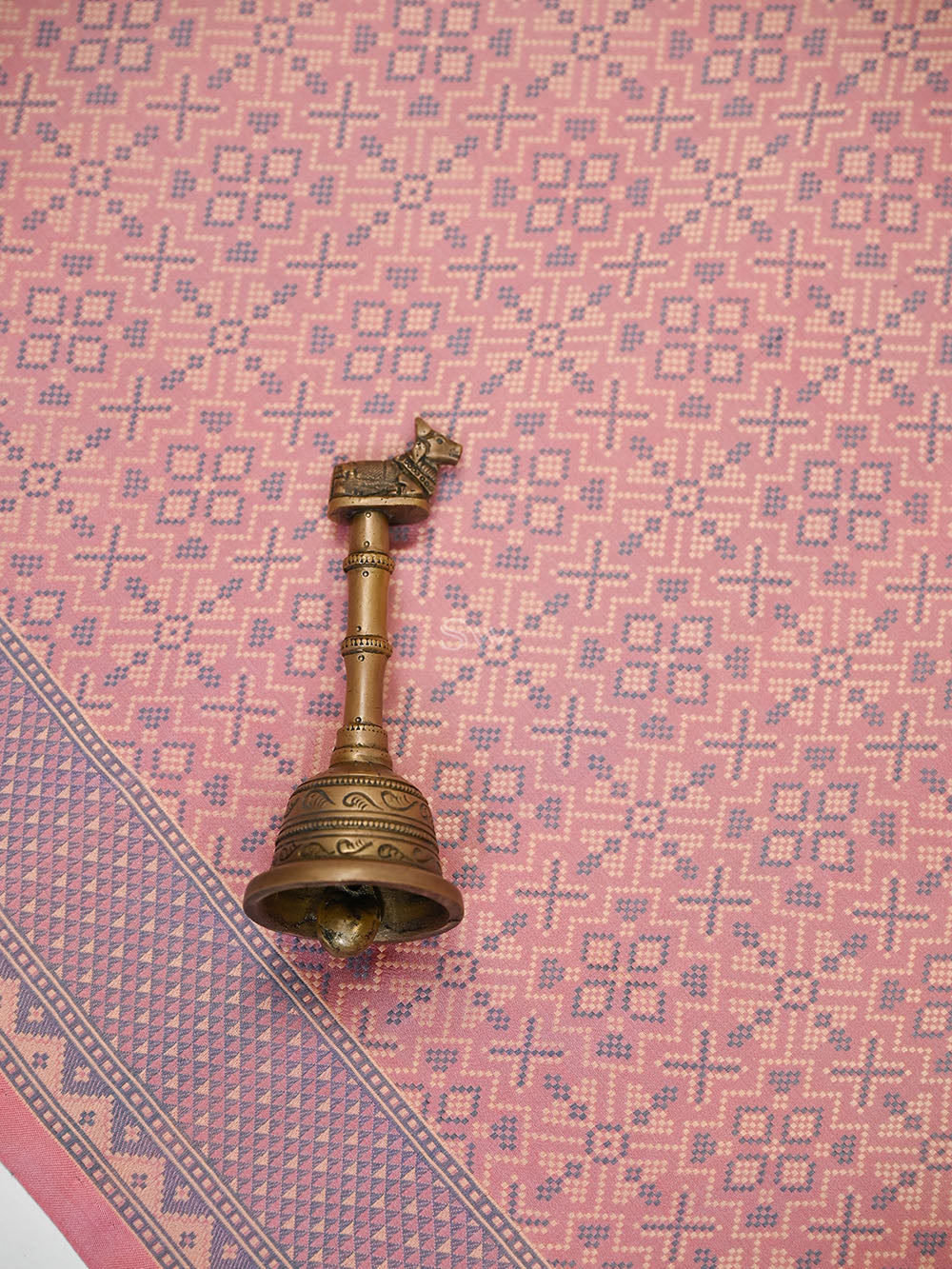 Dusty Pink Floral Tanchoi Silk Handloom Banarasi Saree - Sacred Weaves