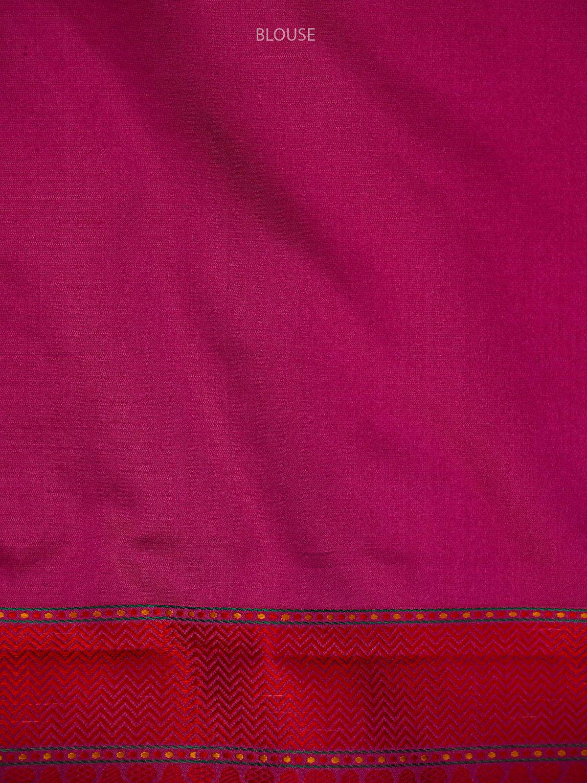 Dark Magenta Tanchoi Satin Silk Handloom Banarasi Saree