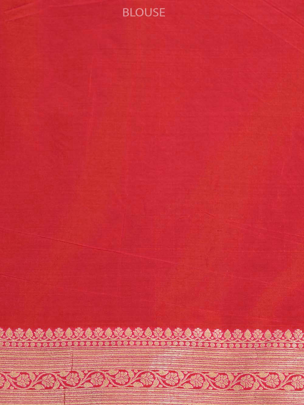 Red Shikargah Katan Silk Handloom Banarasi Saree - Sacred Weaves