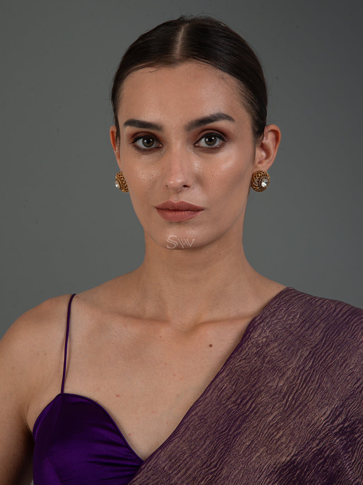 Purple Crush Tissue Silk Handloom Banarasi Saree - Sacred Weaves