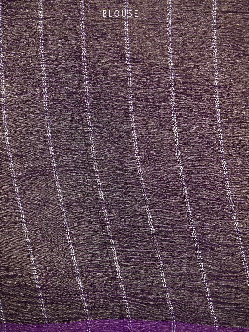 Purple Crush Tissue Silk Handloom Banarasi Saree - Sacred Weaves