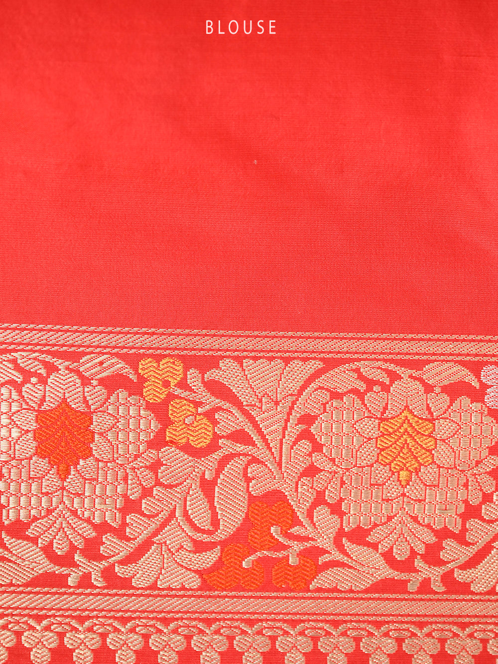 Red Meenakari Katan Silk Handloom Banarasi Saree