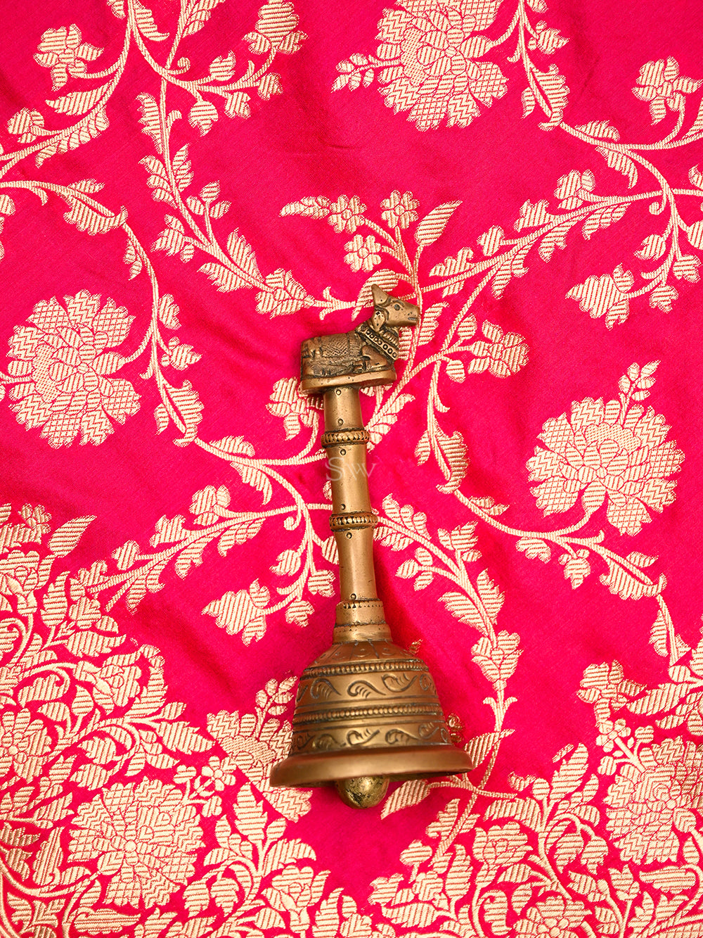 Pink Red Uppada Katan Silk Handloom Banarasi Saree - Sacred Weaves