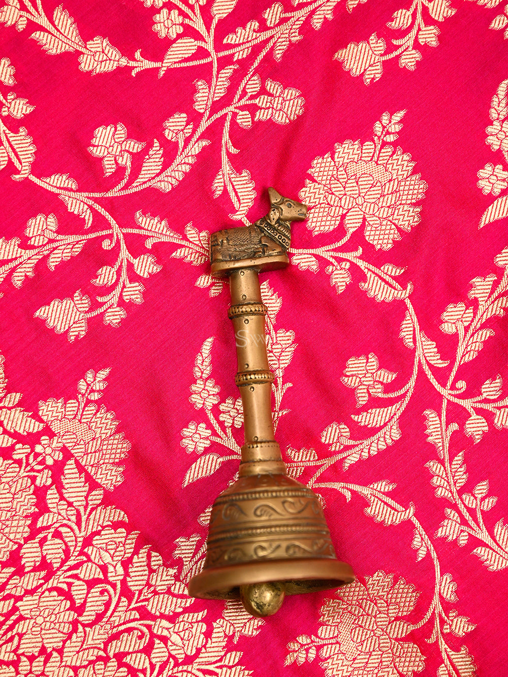 Pink Red Uppada Katan Silk Handloom Banarasi Saree - Sacred Weaves