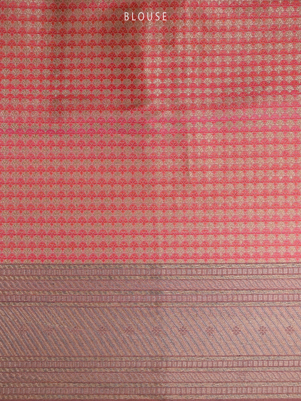 Pastel Pink Tissue Katan Silk Handloom Banarasi Saree - Sacred Weaves