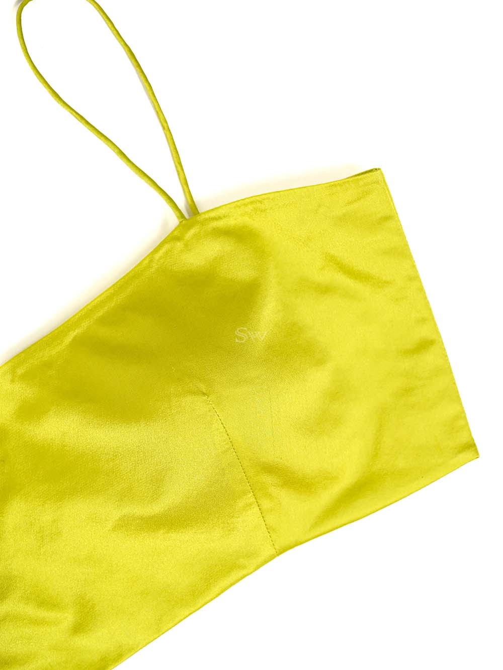 Blue Silk Brocade Handloom Banarasi Jacket - Sacred Weaves