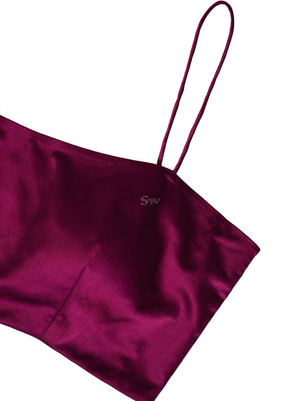 Purple Silk Brocade Handloom Banarasi Jacket