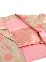 Pastel Pink Silk Meenakari Handloom Banarasi Jacket