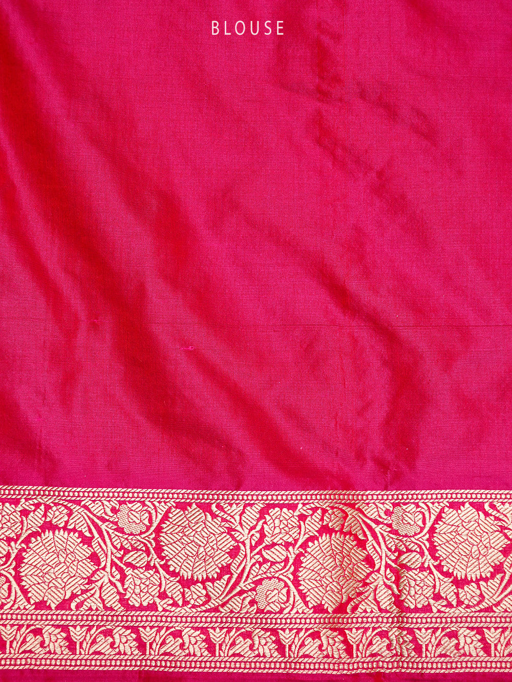 Pink Red Uppada Katan Silk Handloom Banarasi Saree - Sacred Weaves