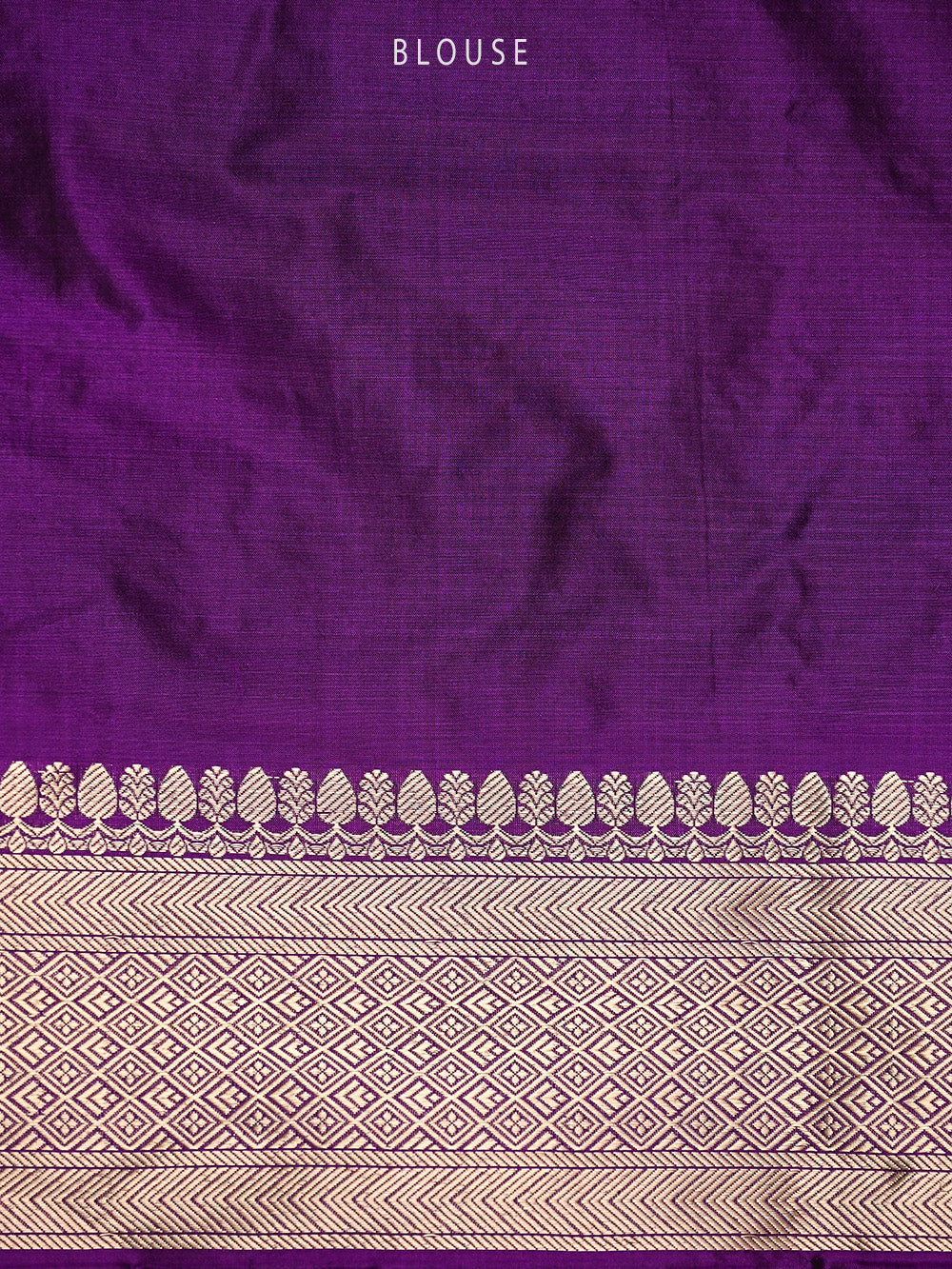 Purple Uppada Katan Silk Handloom Banarasi Saree - Sacred Weaves