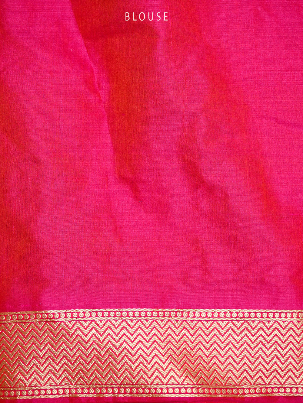 Pink Orange Uppada Katan Silk Handloom Banarasi Saree - Sacred Weaves