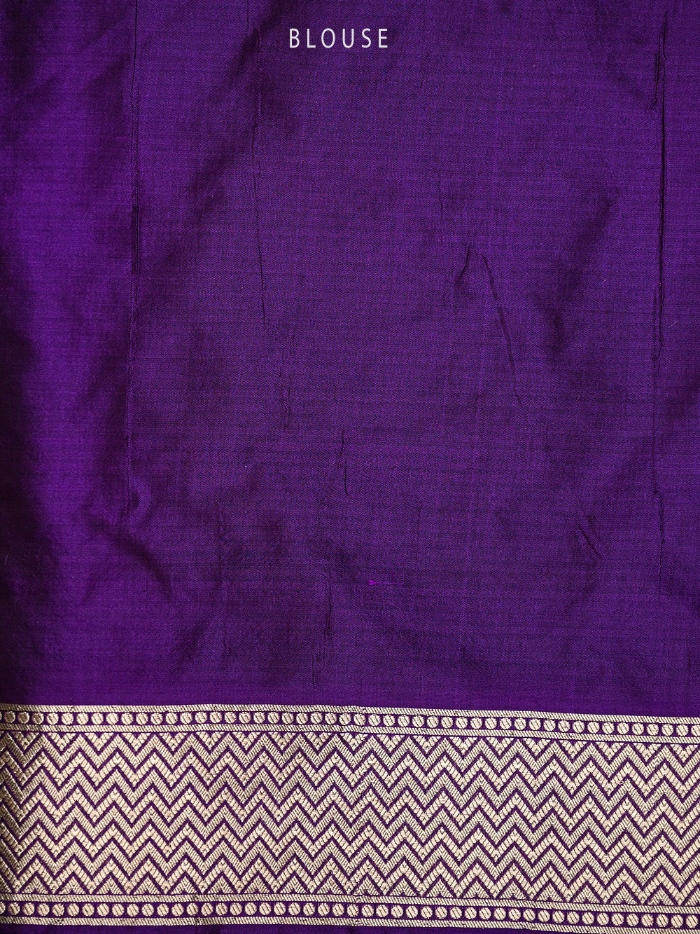 Purple Uppada Katan Silk Handloom Banarasi Saree - Sacred Weaves