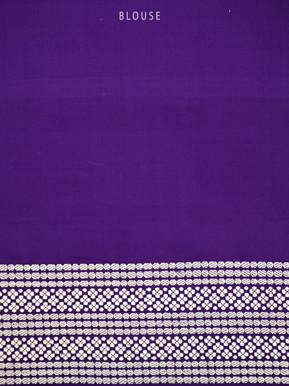 Purple Stripe Satin Silk Handloom Banarasi Saree - Sacred Weaves