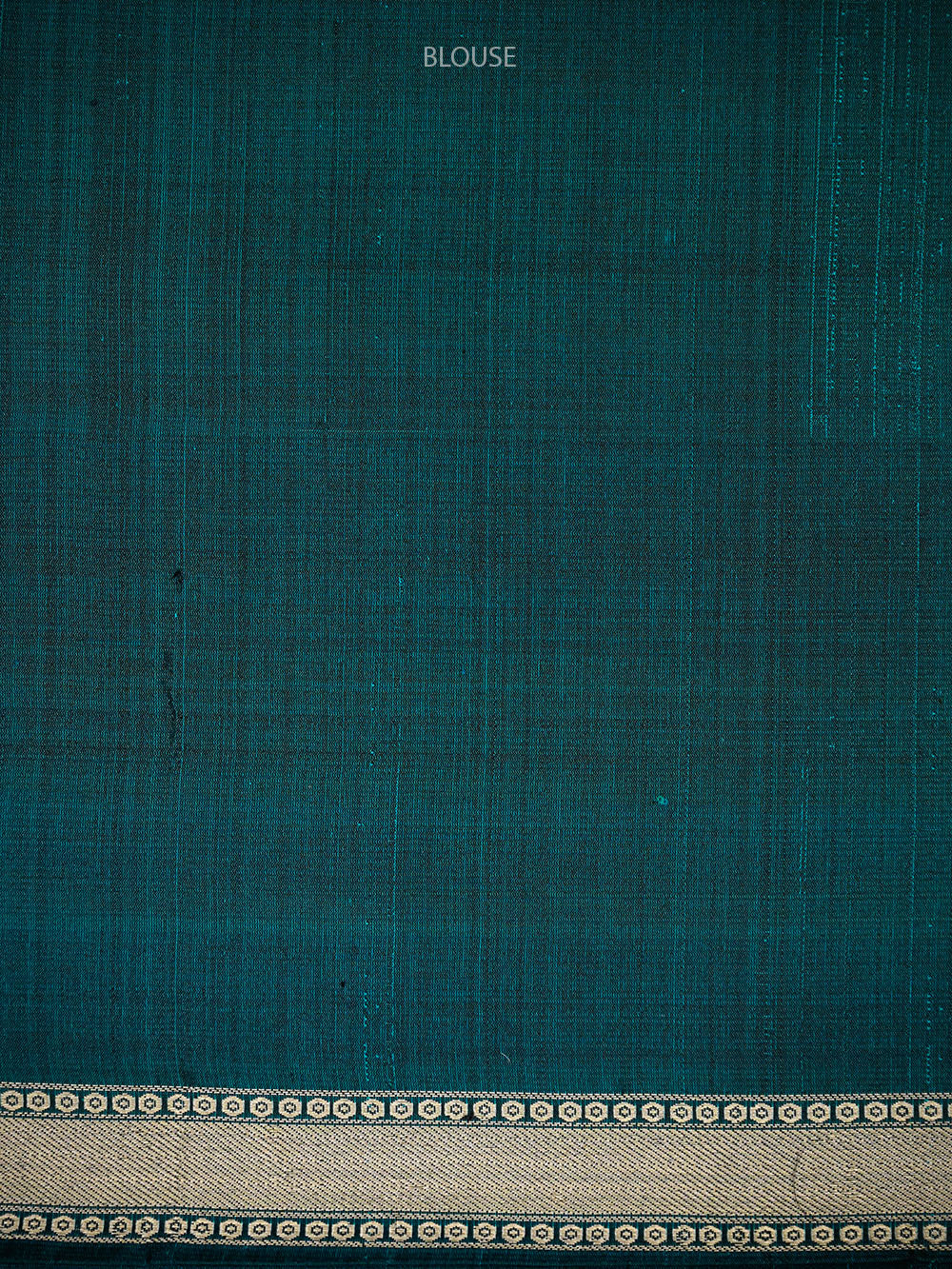 Blue Green Floral Jaal Tanchoi Silk Handloom Banarasi Saree - Sacred Weaves
