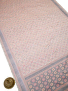 Pastel Onion Pink Tanchoi Silk Handloom Banarasi Saree - Sacred Weaves