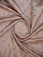 Pastel Onion Pink Tanchoi Silk Handloom Banarasi Saree - Sacred Weaves