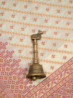 Cream Meenakari Jaal Cotton Silk Handloom Banarasi Saree - Sacred Weaves
