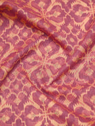 Pink Meenakari Jaal Cotton Silk Handloom Banarasi Saree - Sacred Weaves