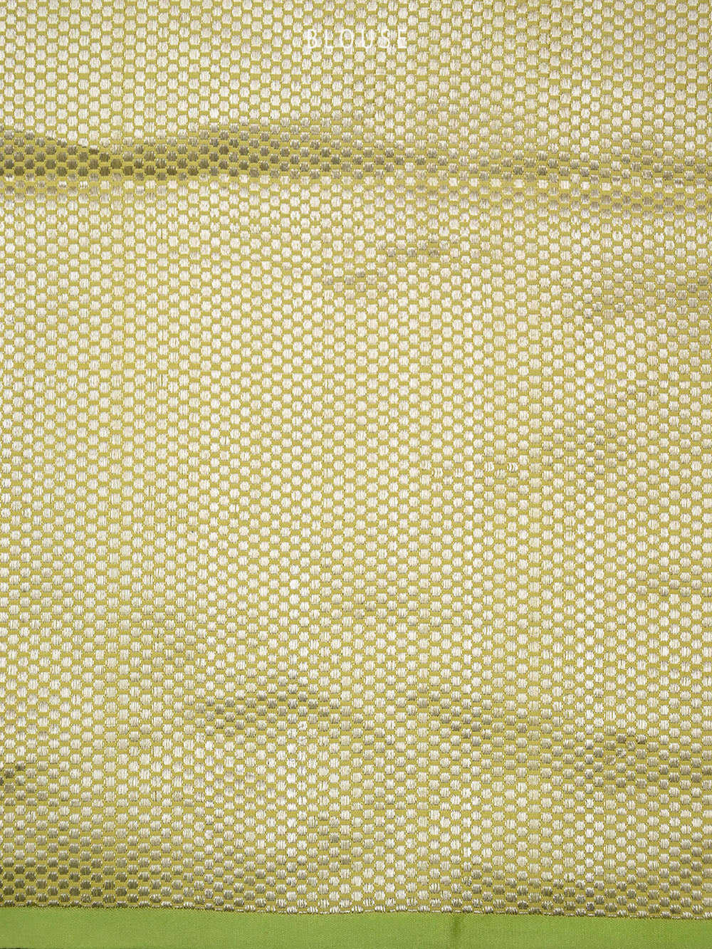 Lime Yellow Plain Satin Silk Handloom Banarasi Saree - Sacred Weaves