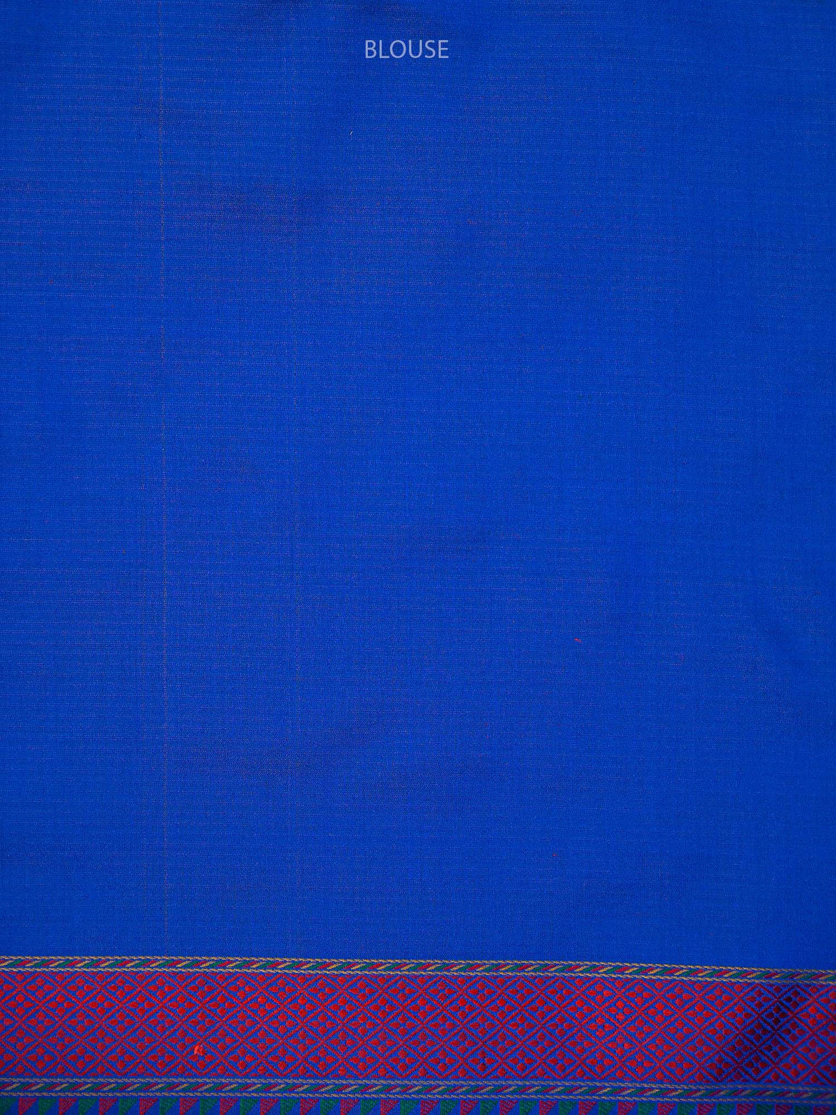 Blue Tanchoi Satin Silk Handloom Banarasi Saree