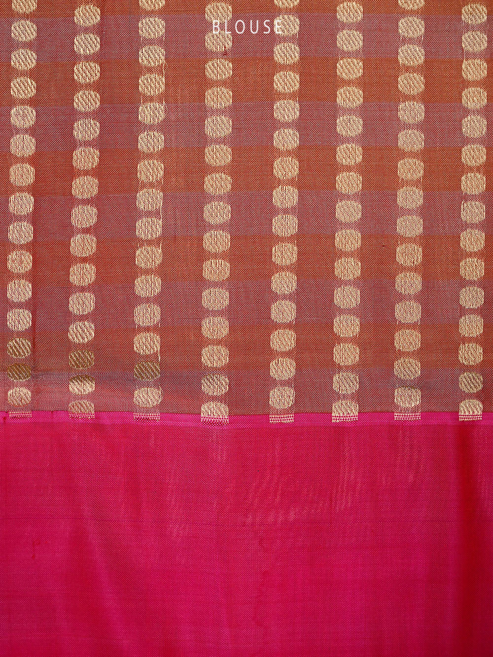 Gold Off White Tissue Rangkat Handloom Banarasi Saree - Sacred Weaves