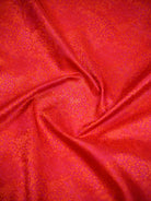 Red Floral Tanchoi Silk Handloom Banarasi Saree - Sacred Weaves