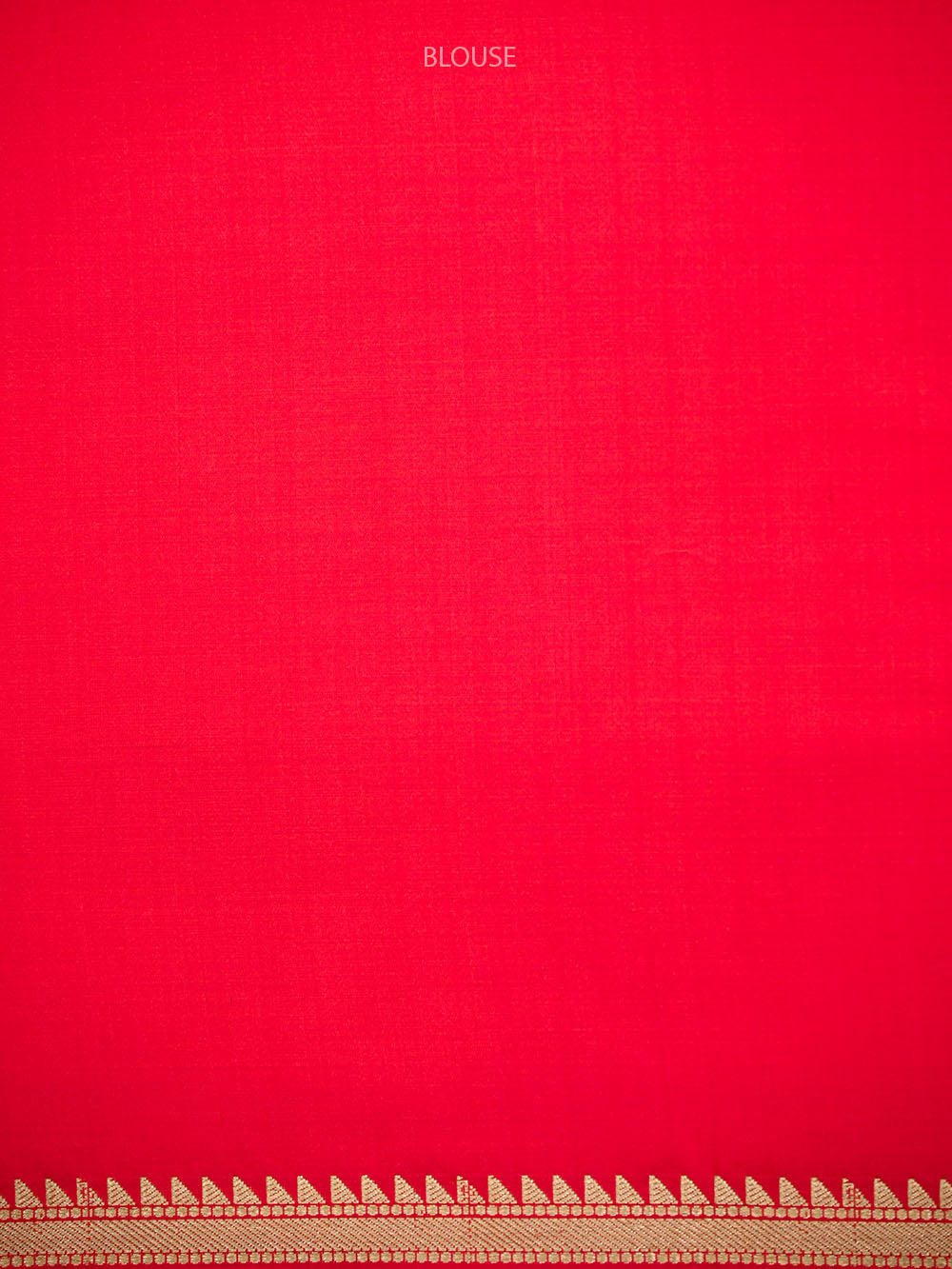 Red Floral Tanchoi Silk Handloom Banarasi Saree - Sacred Weaves