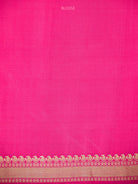 Pink Orange Floral Jaal Tanchoi Silk Handloom Banarasi Saree - Sacred Weaves
