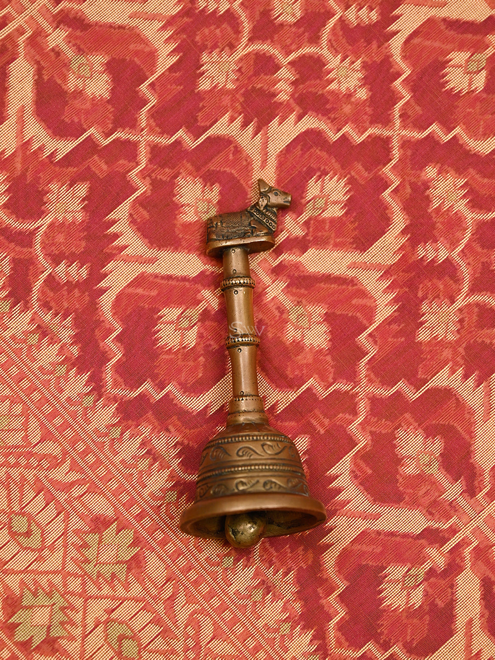 Pink Orange Meenakari Jaal Cotton Silk Handloom Banarasi Saree - Sacred Weaves