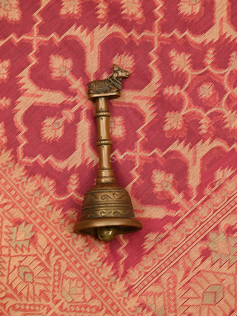 Dark Coral Pink Meenakari Jaal Cotton Silk Handloom Banarasi Saree - Sacred Weaves