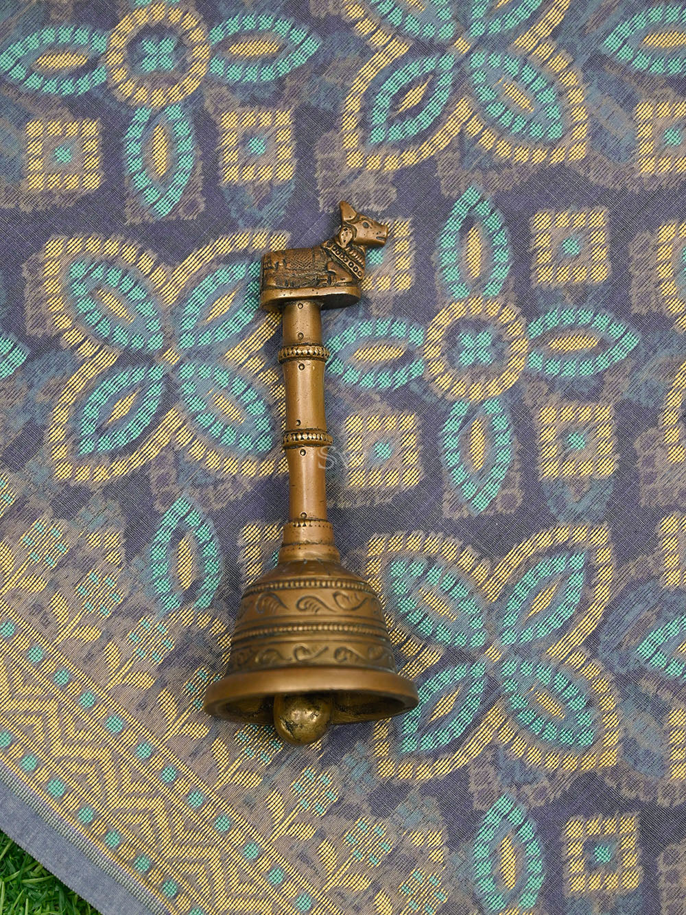 Grey Meenakari Booti Cotton Silk Handloom Banarasi Saree - Sacred Weaves