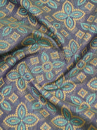 Grey Meenakari Booti Cotton Silk Handloom Banarasi Saree - Sacred Weaves