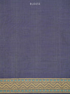 Grey Meenakari Booti Cotton Silk Handloom Banarasi Saree - Sacred Weaves