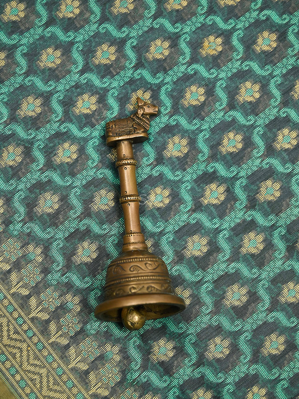 Dark Grey Meenakari Booti Cotton Silk Handloom Banarasi Saree