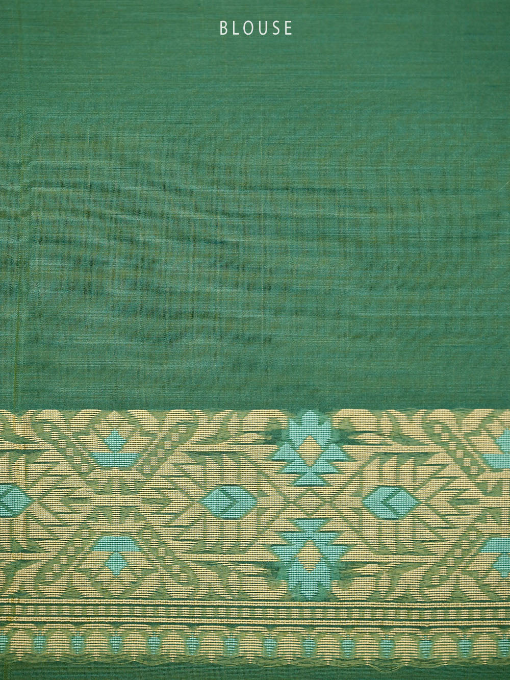 Green Yellow Meenakari Jaal Cotton Silk Handloom Banarasi Saree - Sacred Weaves