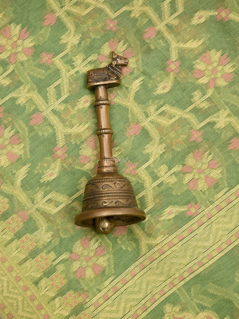 Pista Green Meenakari Jaal Cotton Silk Handloom Banarasi Saree - Sacred Weaves