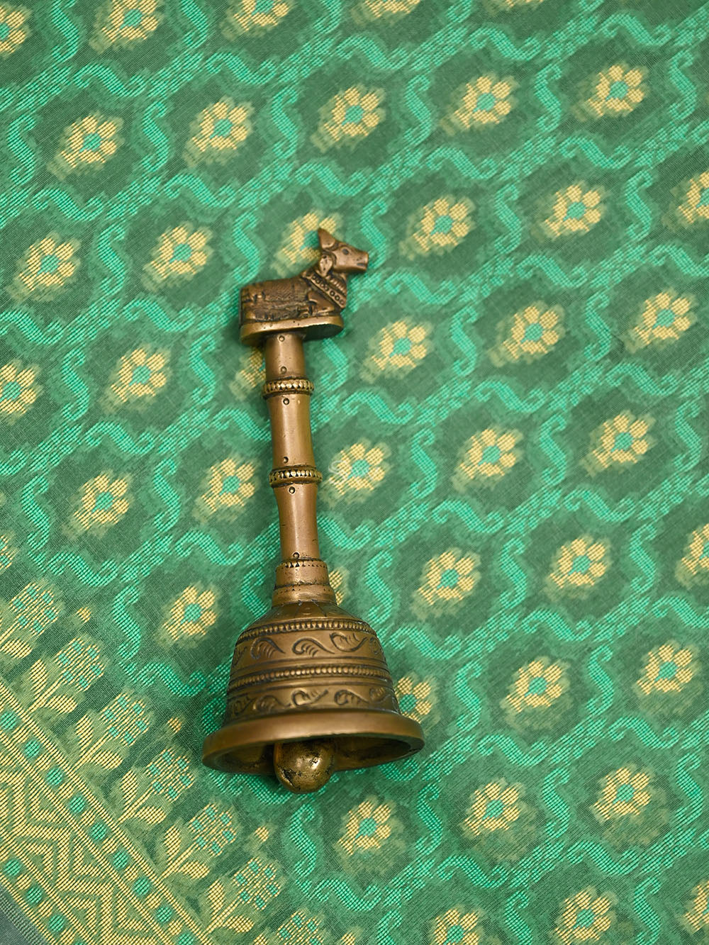 Green Meenakari Booti Cotton Silk Handloom Banarasi Saree - Sacred Weaves