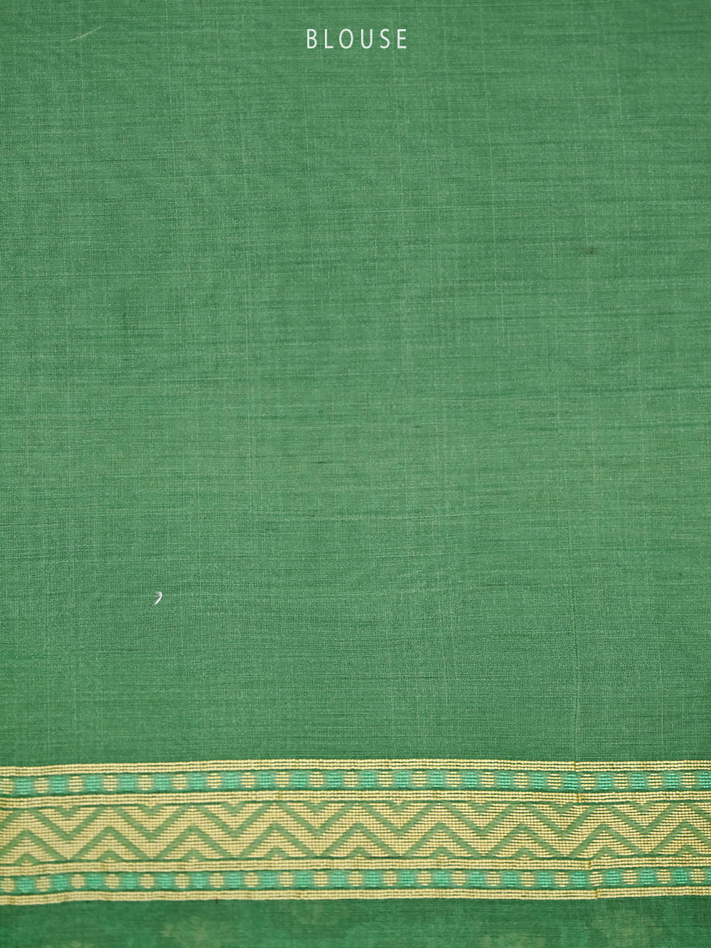 Green Meenakari Booti Cotton Silk Handloom Banarasi Saree - Sacred Weaves