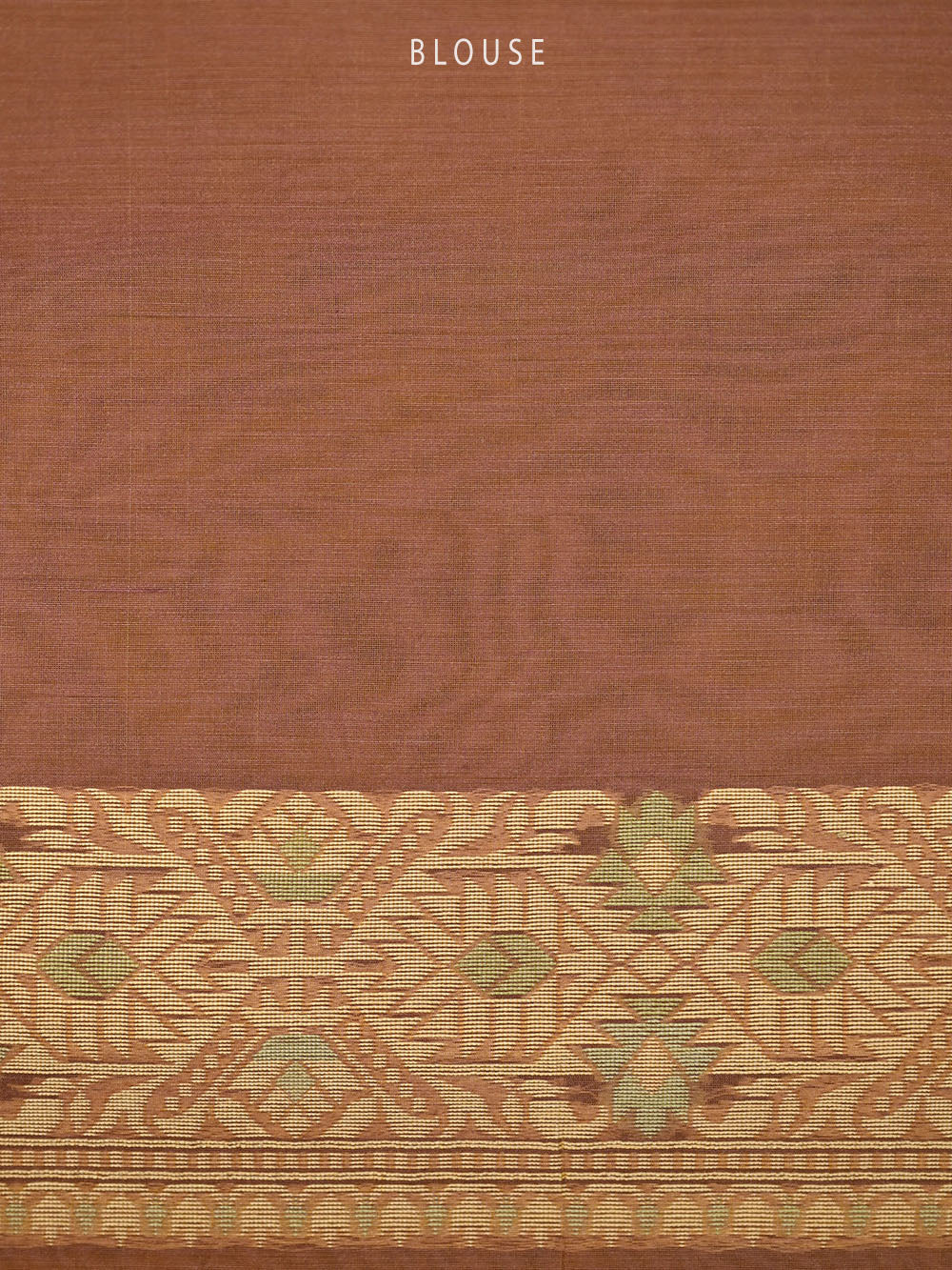 Dusky Pink Mustard Meenakari Jaal Cotton Silk Handloom Banarasi Saree - Sacred Weaves