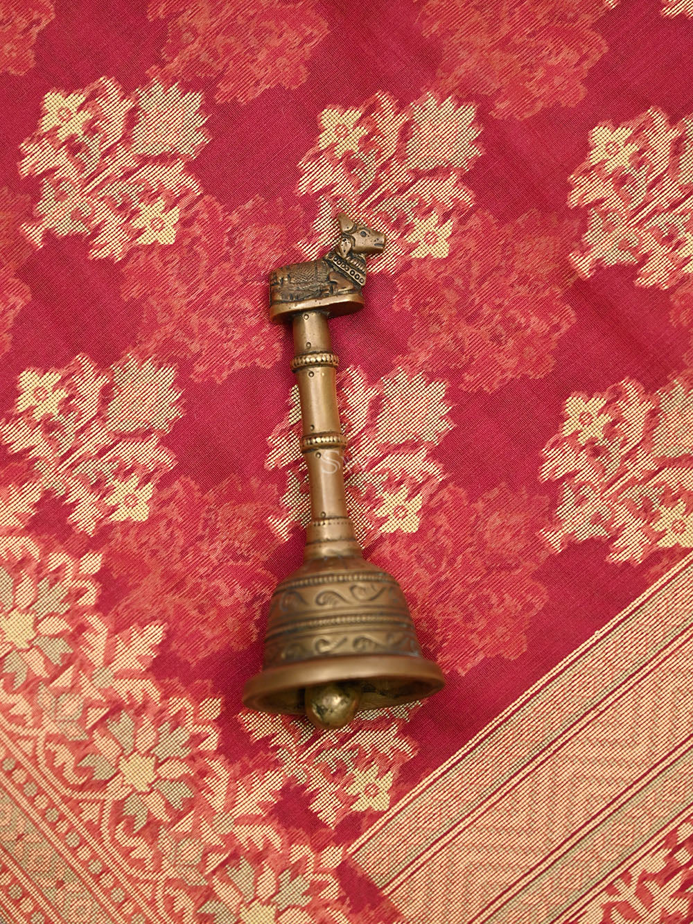 Dark Pink Meenakari Booti Cotton Silk Handloom Banarasi Saree - Sacred Weaves