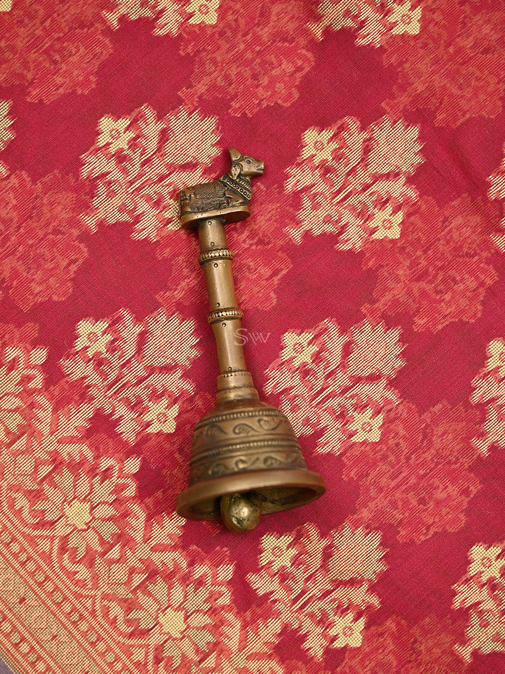 Dark Pink Meenakari Booti Cotton Silk Handloom Banarasi Saree - Sacred Weaves