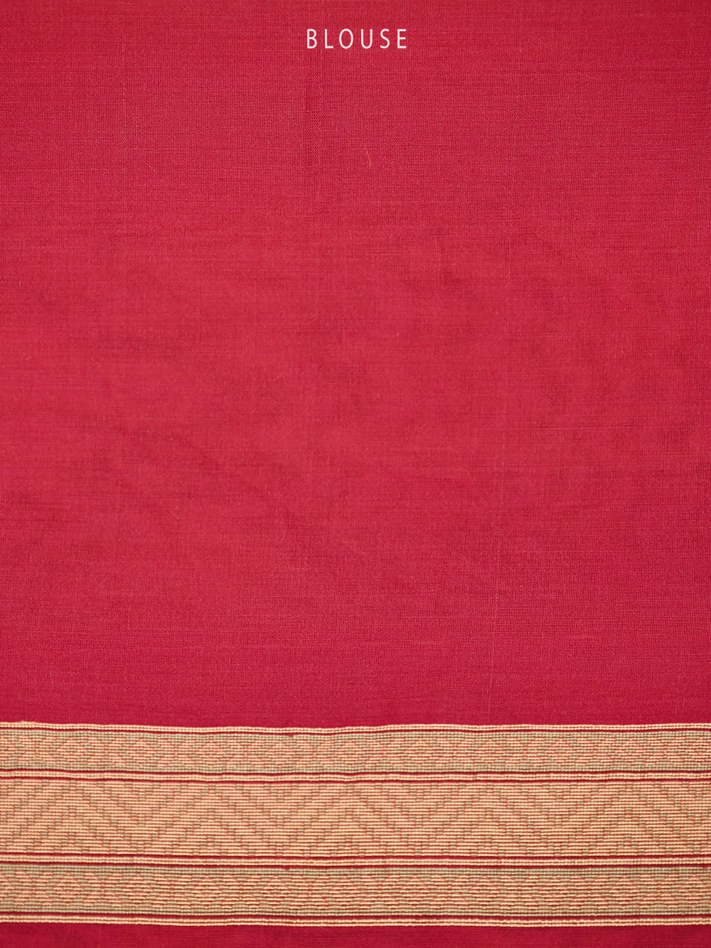 Dark Pink Meenakari Booti Cotton Silk Handloom Banarasi Saree - Sacred Weaves