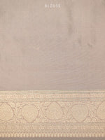Dusky Pink Booti Katan Silk Uppada Handloom Banarasi Saree - Sacred Weaves