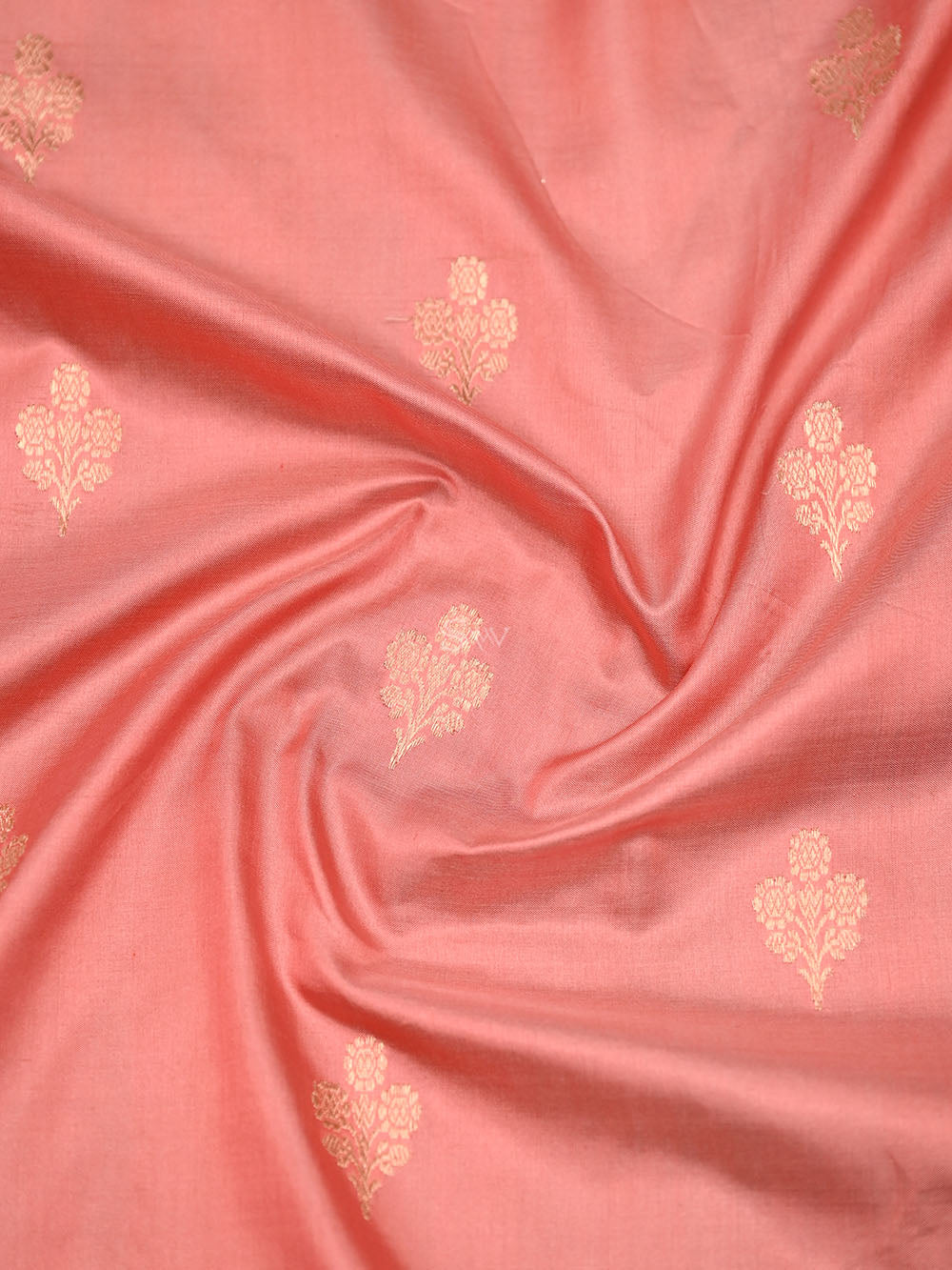 Pink Konia Katan Silk Handloom Banarasi Saree - Sacred Weaves