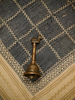 Black Printed Cotton Silk Handloom Banarasi Suit - Sacred Weaves