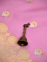 Pink Boota Organza Handloom Banarasi Saree