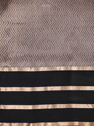 Black Boota Organza Handloom Banarasi Saree - Sacred Weaves